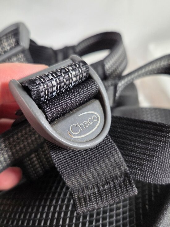 Chaco Z/Cloud Outdoor Hiking Sport Sandals - Black & Gray Patterned Straps main image 5